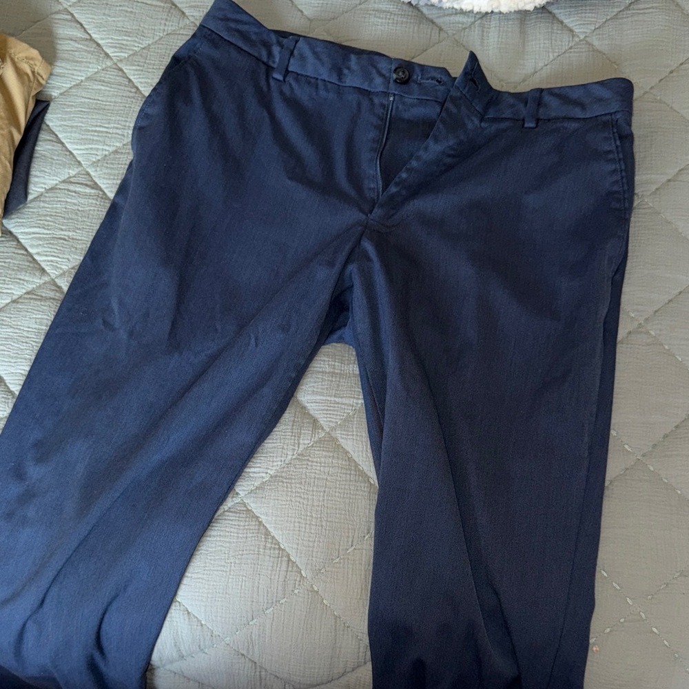 Van Heusen Dark Blue Chinos